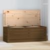 823622 vidaXL Storage Box Honey Brown 89x36.5x33 Cm Solid Pine Wood