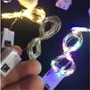 3 Modi 1m 2m LED Lichterkette Dekorative Lichter Märchenhafte Kupferdraht Für Innen Und Außen
