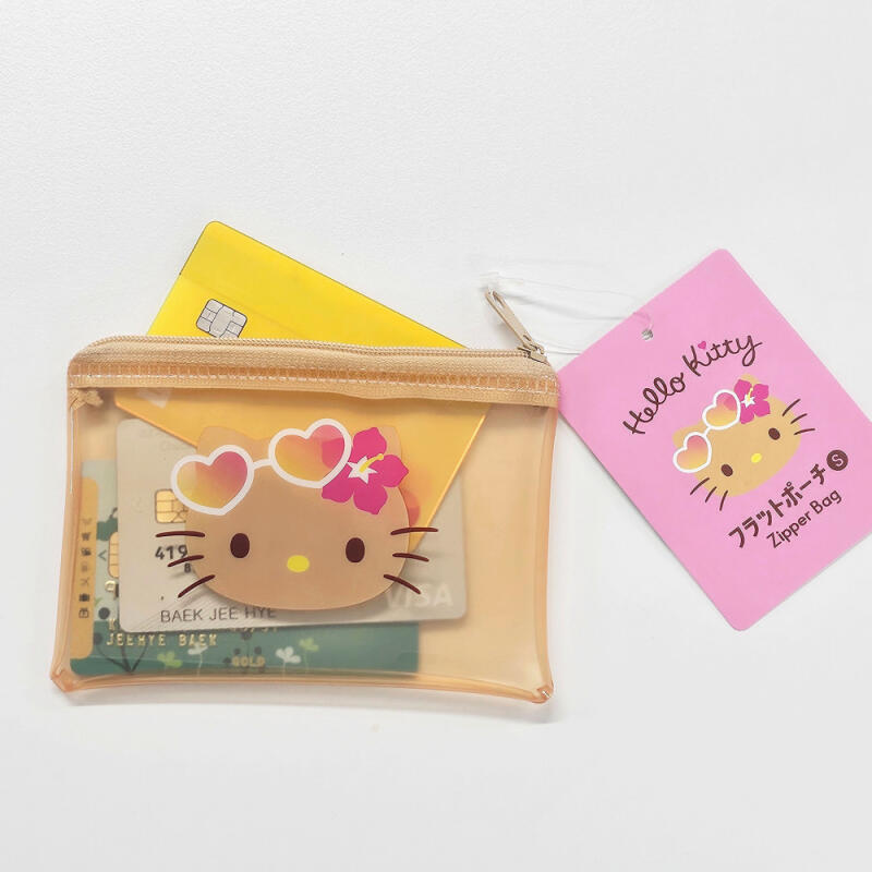 Sanrio Tanning Kitty PVC Mini Pouch