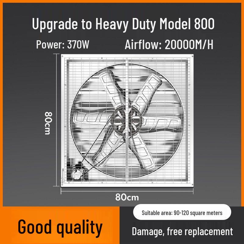 

Qiuqiao Industrial Negative Pressure Exhaust Fan Stainless Steel Blades