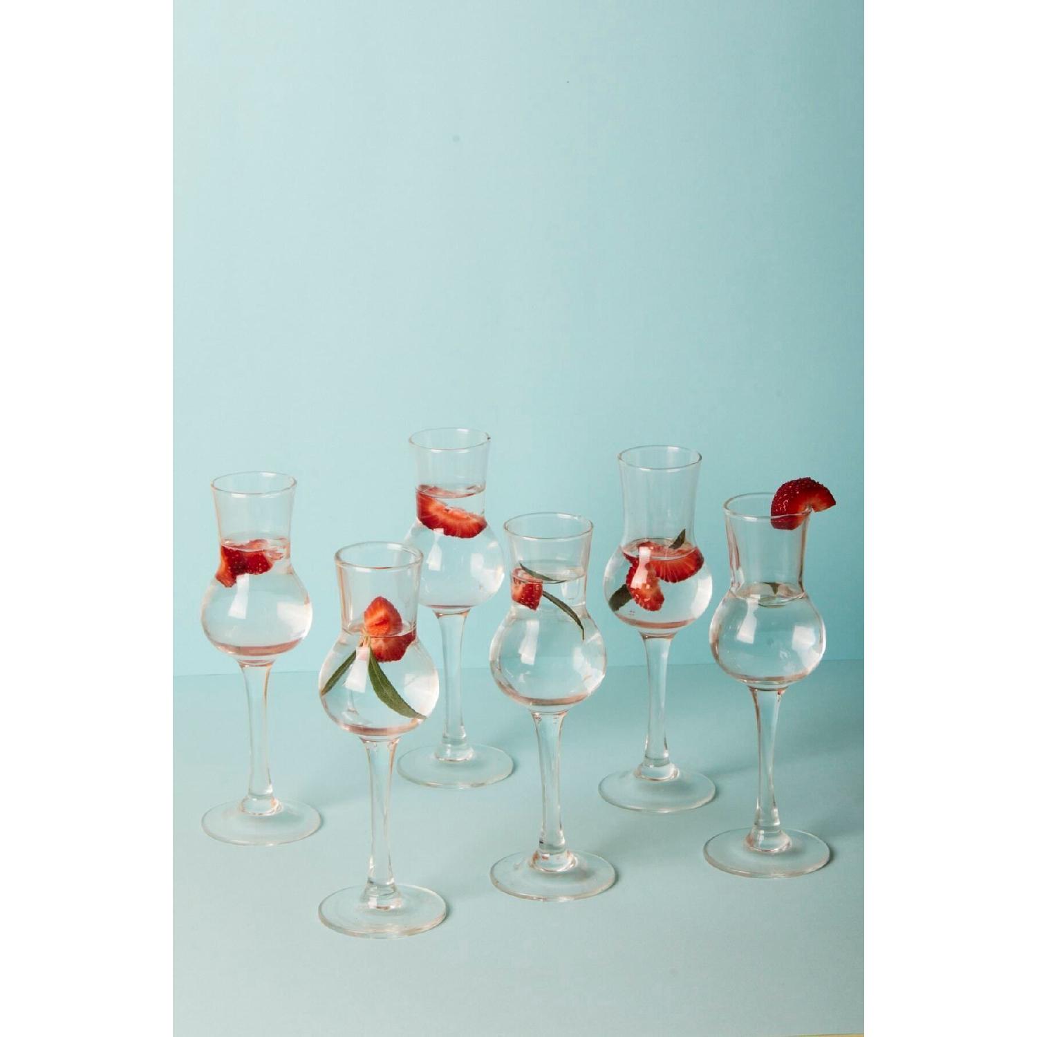 

Mk Greco Set Of 6 Coffee, Water And Liquor Glasses чистый