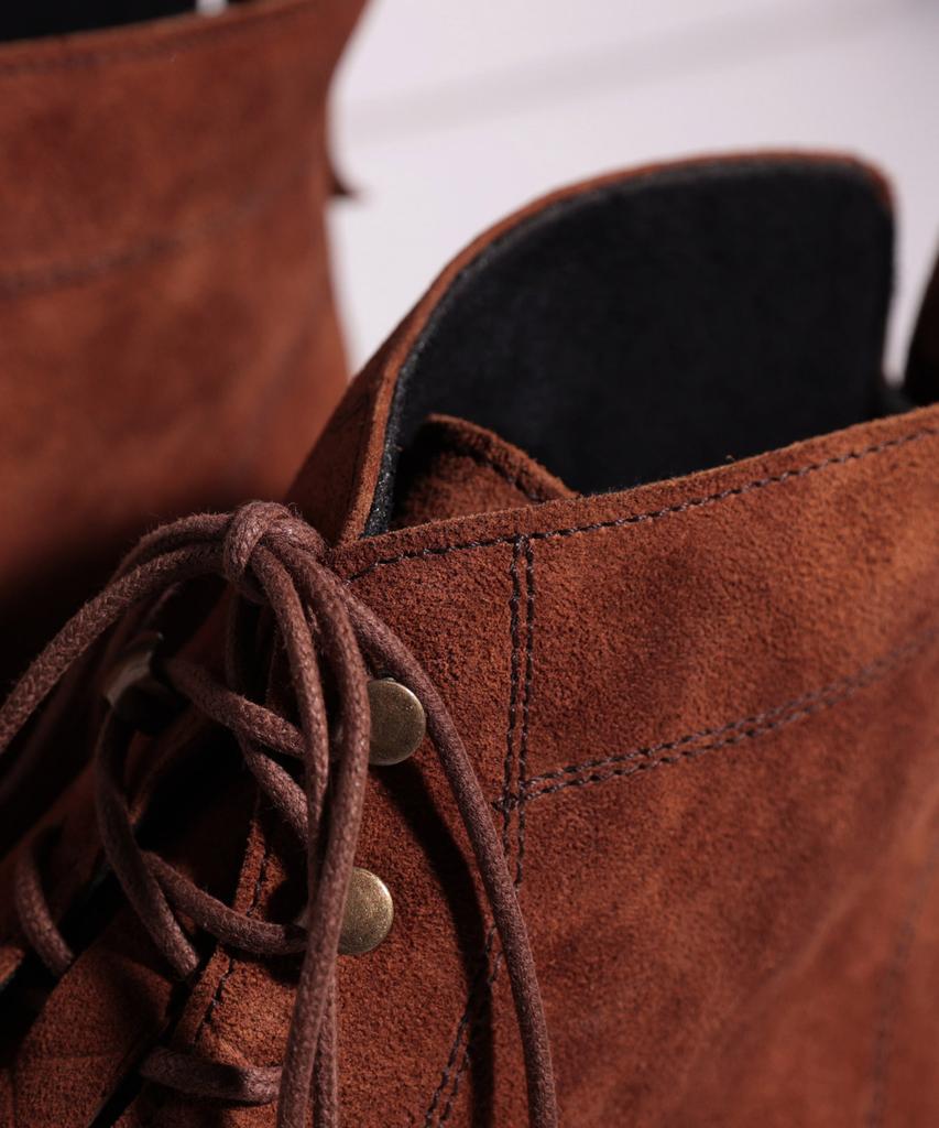 Brenowelt 812 Winter Oil Light Brown Suede 4-Inch Workcar [Waterproof]