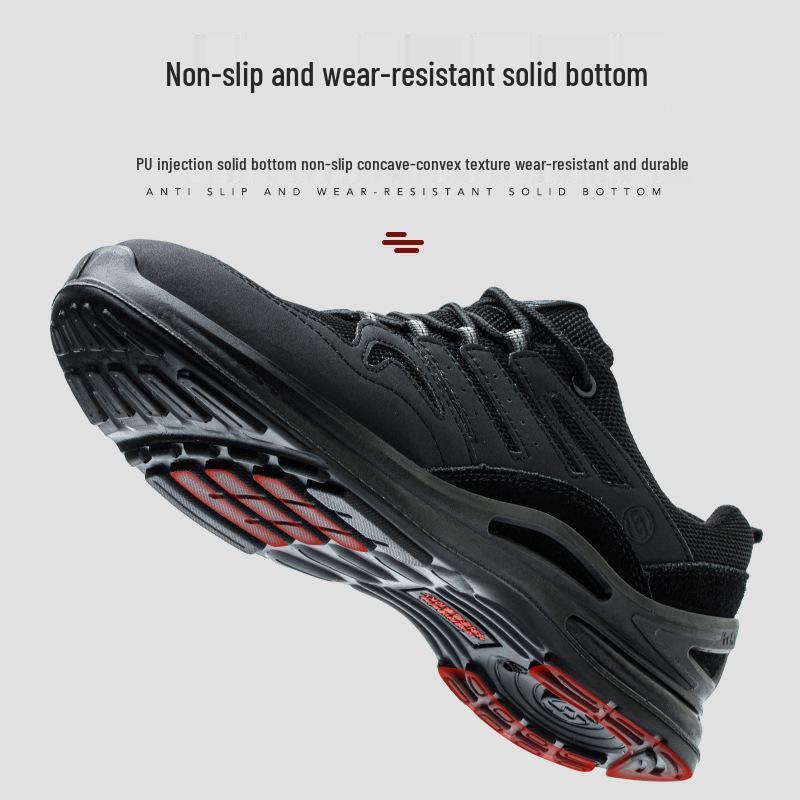 Insulated 10kV Lightweight Breathable Work Shoes - Anti-Smash, Anti-Puncture, Protective, and Comfortable for Long Standing