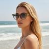 New Sweet And Edgy Cat-Eye Sunglasses Are Suitable For Daily Casual Outfits And Can Also Add Exquisite Details To Your Look 5337