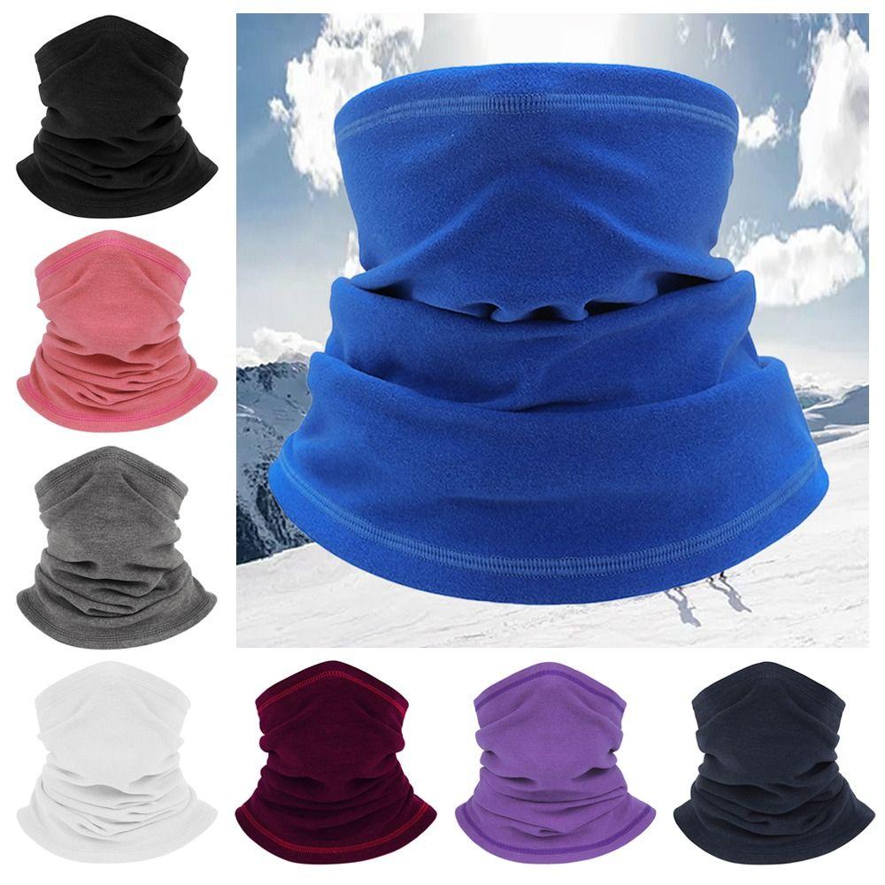 Polar Fleece Beanie Headwear Thermal Face Mask Winter Neck Warmer