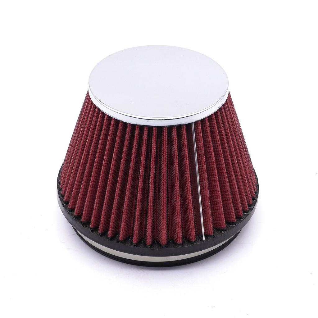 Air Intake Filter Auto Cold Kit Sport Racing Car Acessories Cone High Flow Filters Automobile Universal Parts 150-76/89/101mm