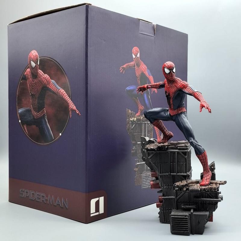 Spider-Man 3 No Way Home Anime Figure Model Action Doll Gk Statue Spider-Man Unlimited Collection Ornament Children Playthings Gifts
