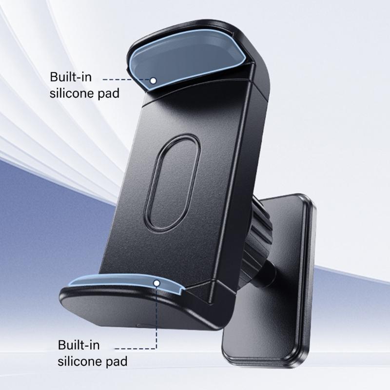 N52 Magnetic Base Phone Mount 360 Adjustable Orientation for Car Home Fitness Daily Use Suitable for 4.5 to 7 Inch