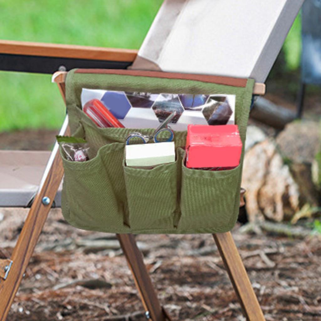 Stoel Opbergtas Hangende Bedside Organizer Opbergtas Zak Stoel Ziekenhuisbedden Kamp Canvas OD