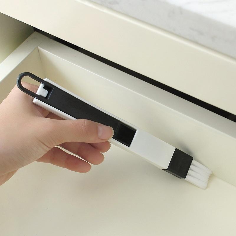 Multifunction Computer Window Cleaning Brush Window Groove Keyboard Cleaner Nook Cranny Dust Shovel Window Track Cleaner