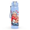 1PC Grandma Kid Warm Hug Art Print 750ml Color Plastic Sports Water Bottle Leakproof Flip Straw Lid Suitable for Sports Office Home Use