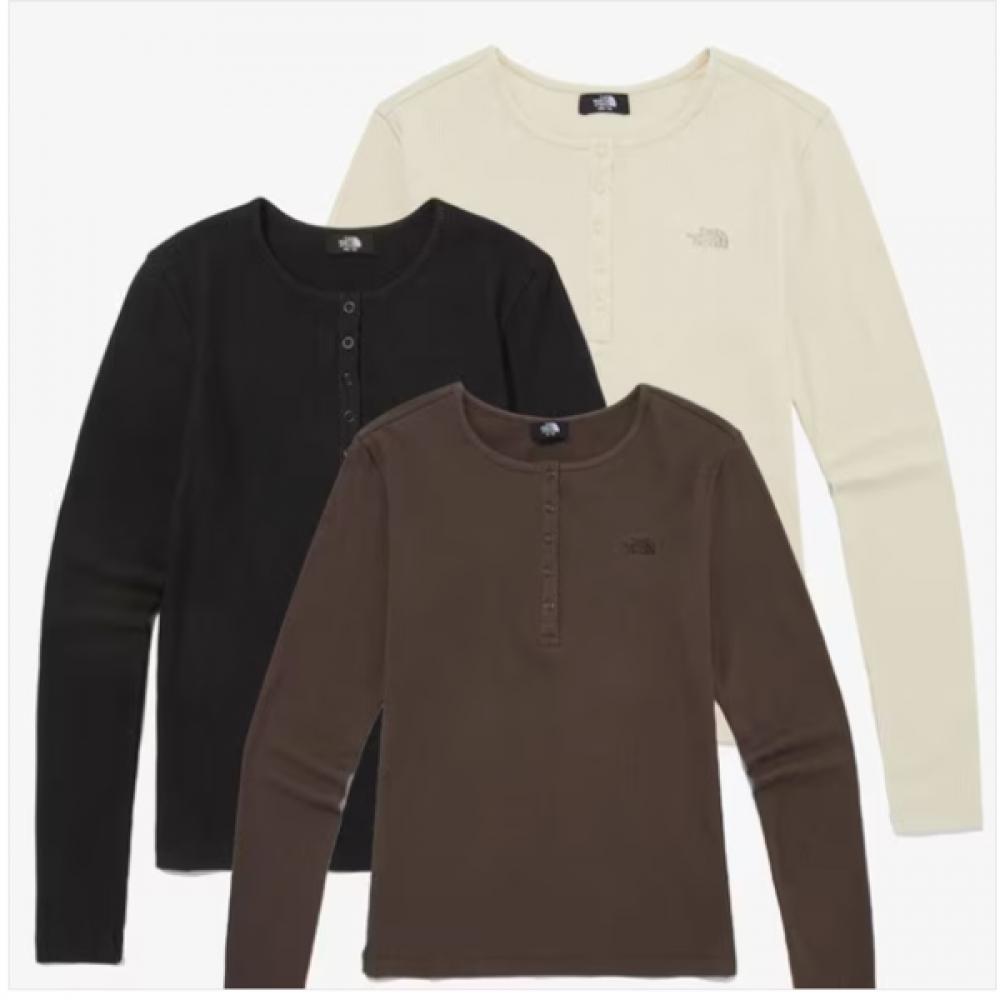 

The NorTh Face Verdi Long Sleeve T shirT nT7Tq80 LBE (light beige)/80(XS)