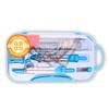 In Collaboration with Suitable for Middle and High School Ruler Triangle Math Ruler Set Lightweight and Durable Aluminum [Developed Teachers,