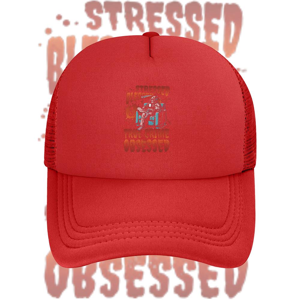 Grim Reaper drinking coffee True Crime Baseball Cap Anime Graphic Hats Adult Unisex Women Sports Outdoor