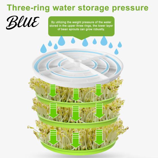 Fast Germination Bean Sprout Machine Automatic Intelligent Growing Large Capacity 2/3 Layers Indoor Easy To Use Home Smart