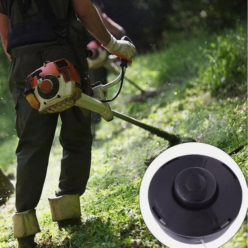Universal Petrol Trimmer Head Replacement Strimmer Bump Feed Line Cutter Spool