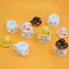 Mini Nail Polish Powder Liquid Nail Cup Nail Brush Cleaning Tools Liquid Power For Mixing Bowl Ghost Cartoon Brush Holder Dish