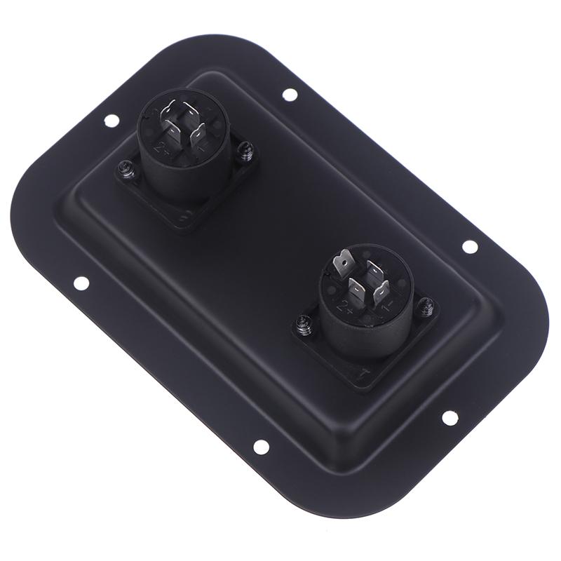 Plate Socket Junction Box Clip Guitar Dual Large For Pa Speaker Cabinets Socket Junction Box Clip Accessories