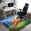 1PC Custom Name "Goal Celebration" Theme Floor Mat Ideal for Living Room, Game Rooms, Office, Bedroom,Floor Mat Playful Design