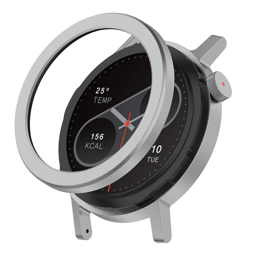 For CMF Watch Pro2 Metal Bezel With Wordless Flat Metal Bezel Case Smart Watch Screen Protector Case Rings Protection