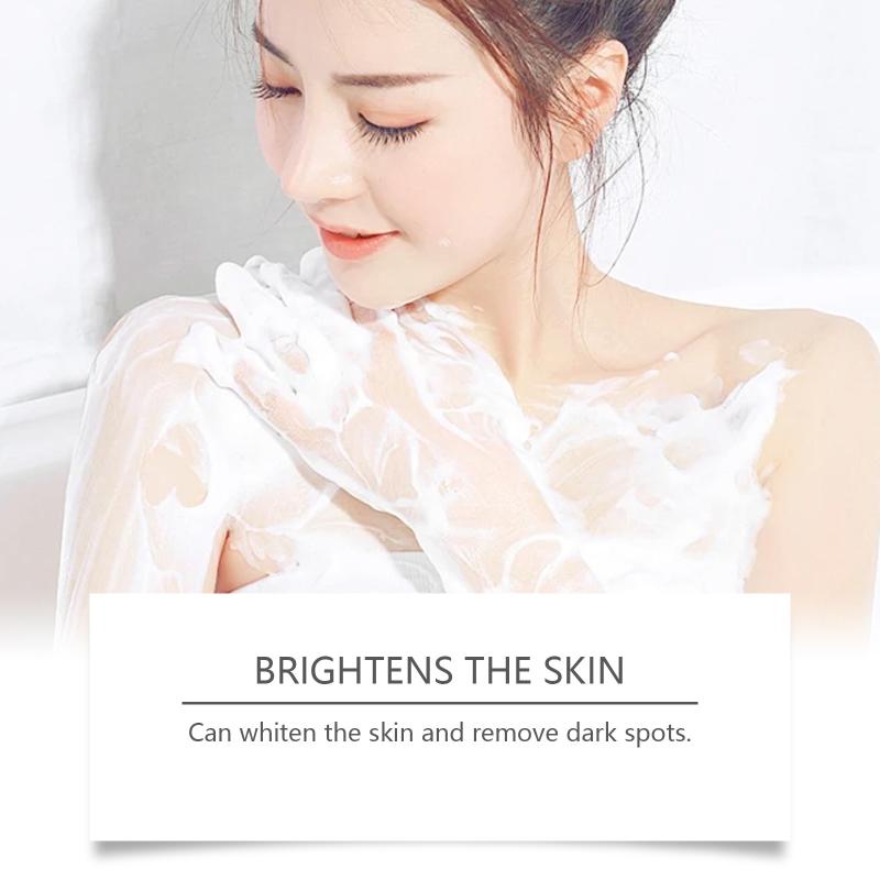 Oceaura Moisturizing Papaya Bath Soap Brightening Remove Dirt Exfoliating Smooth Shrink Pores Body Cleansing Soap