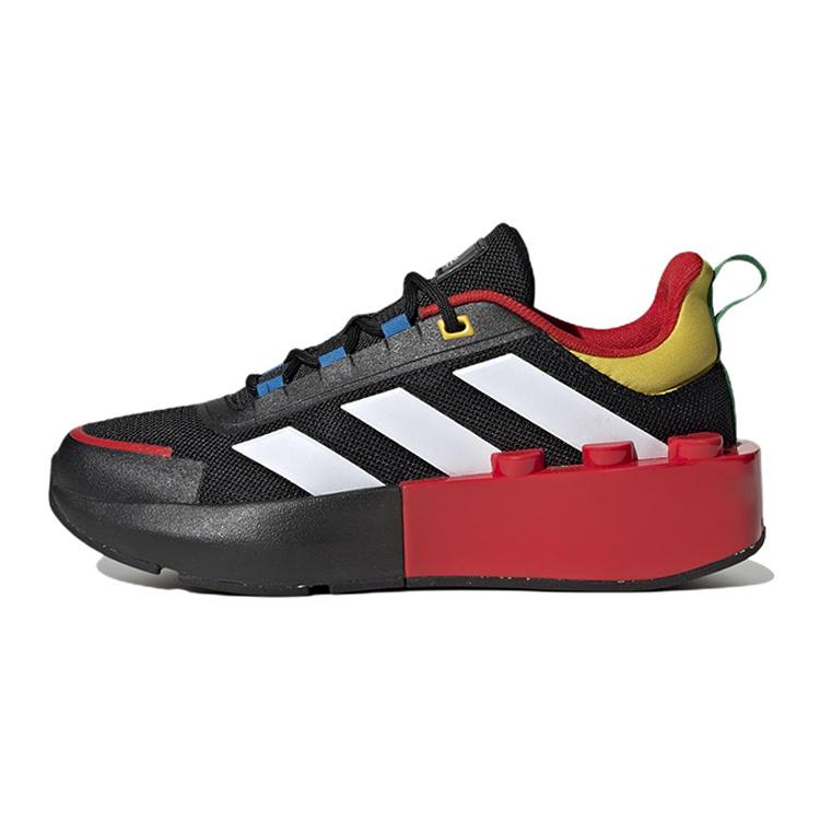 

Новые adidas Tech Runner LEGO X для больших детей Черный Красный HP5882 38