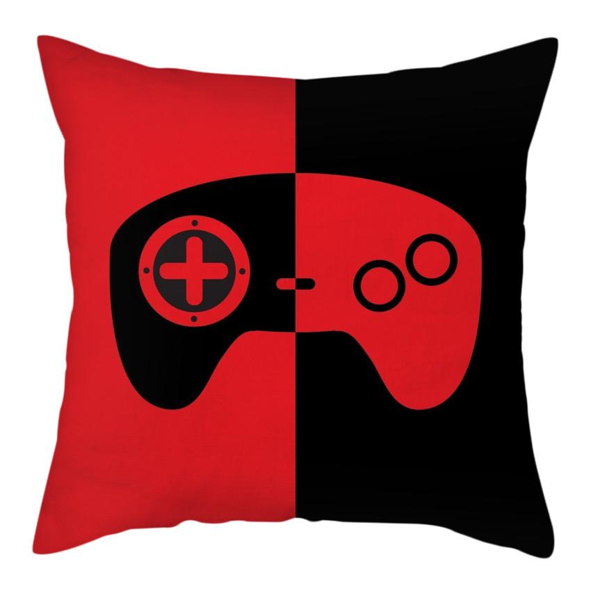 RZN gra peryferyjny Gamepad kluczowa poszewka na poduszkę poduszki dekoracyjne do salonu sypialnia Sofa poszewka na poduszkę na krzesło 45x45