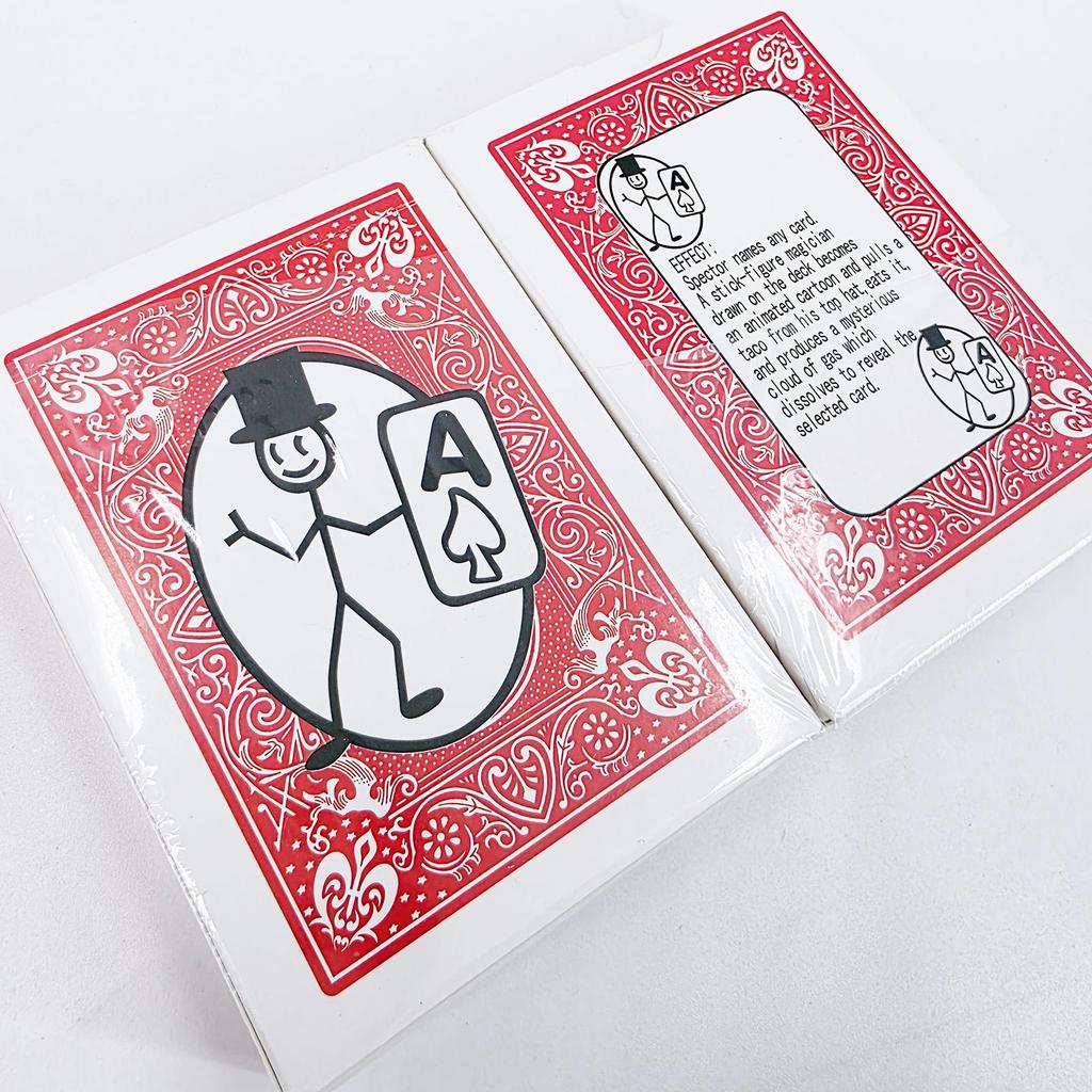 Little Devil's Magic Prophecy Playing Cards - Stickman Seekers Children's Toy
