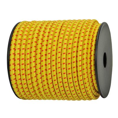 Abma Cord Shock Cord Bungee Cord 4mm Elastic Rubber String Rubber Rope Stretch Cord Luggage Fixation Light Truck Tarpaulin Cargo Net Craft DIY Etc.