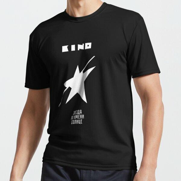 New Kino Russian Band Album A Star Named Sun T-Shirt Size S to 5XL S