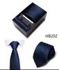 Men's Formal Business Jacquard Tie Gift Box Set