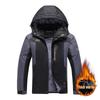 Men's Winter Fleece-Lined Outdoor Coat: Windproof, Warm, Waterproof, Cold-Proof, Plus-Size