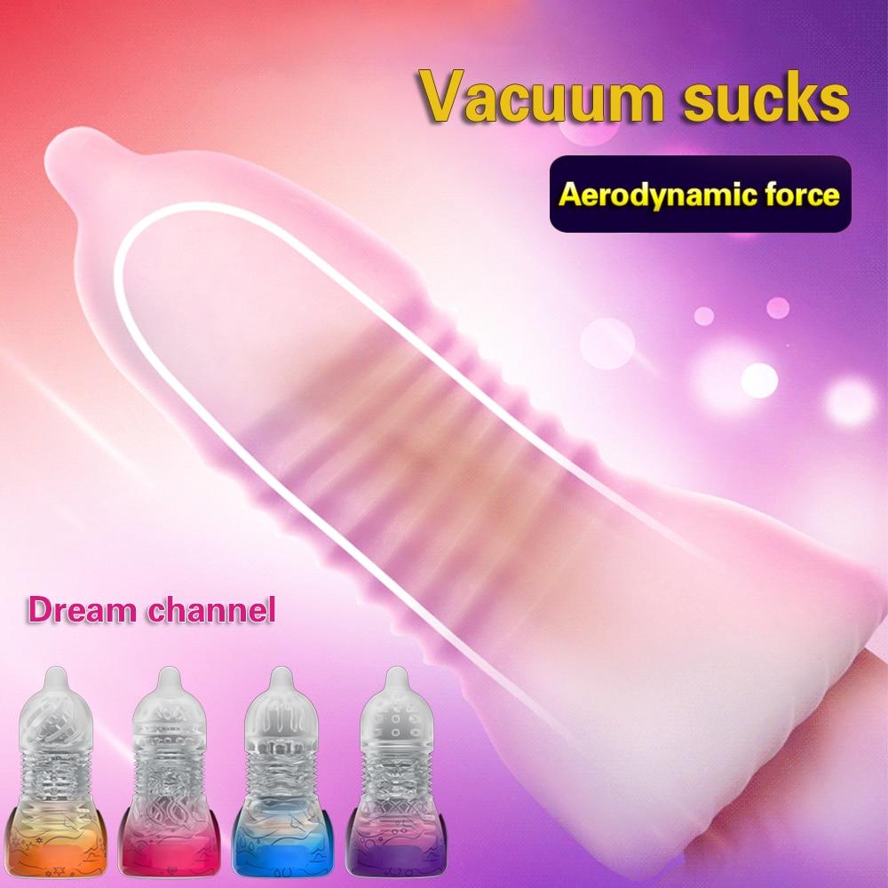 Masturbace Soft Stick Sexuální hračka pro dospělé Pro muže Pumpička na penis Masáž Silikonová Delay Trenér Realistický vaginální masturbátor