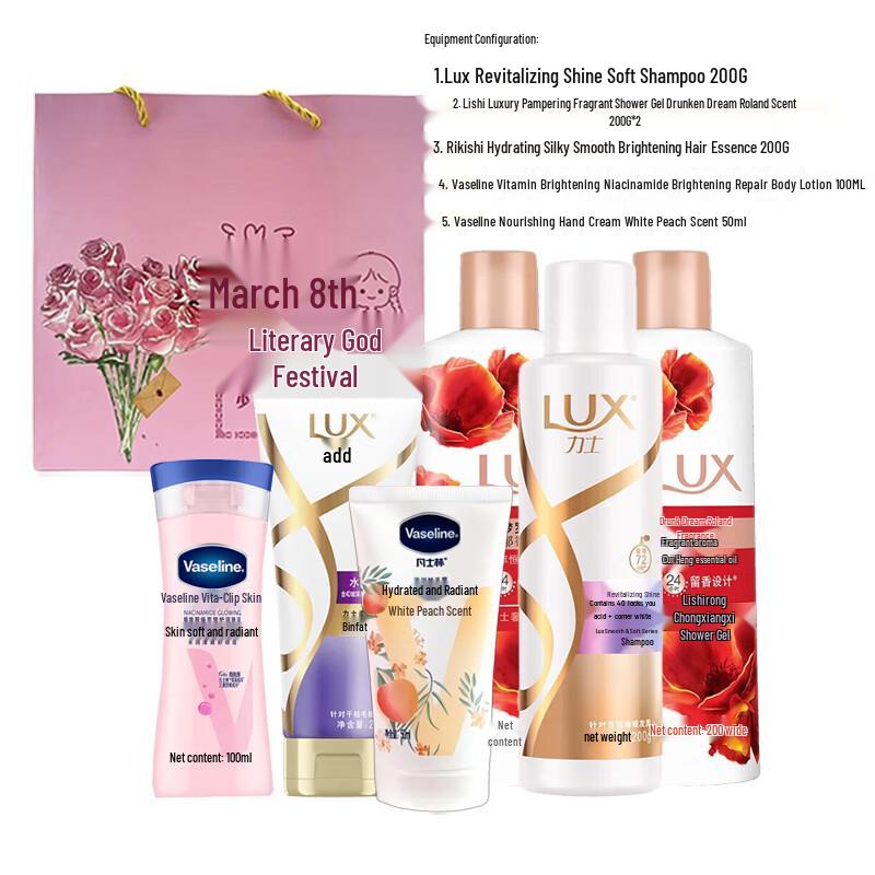 Lux Hair Goddess Nourishing & Smoothing Wash & Care Set