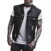2152 * Cross-border Wish Mercadolibre Sports Vest Street Lapel High-end Vest Men's