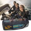 Multifunctional Snorkeling Equipment Storage Bag with Adjustable Strap Mesh Duffel Bag Large Capacity for Outdoor Beach Swimming