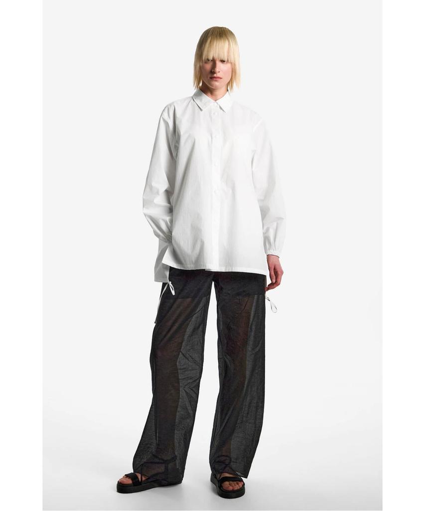 Jaa [Jaah] Women'S Sheer Wide Pants_Black