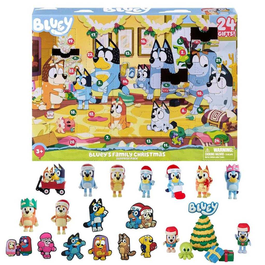 Christmas Countdown Calendar With Surprise Toys 24 Days of Festive Fun for Kids with Cute Figures and Collectibles