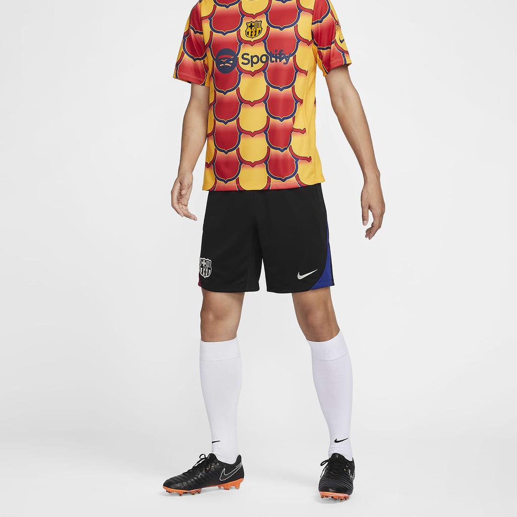Nike FC. Barcelona Strike Fußballhose Herren Schwarz FN9389-010