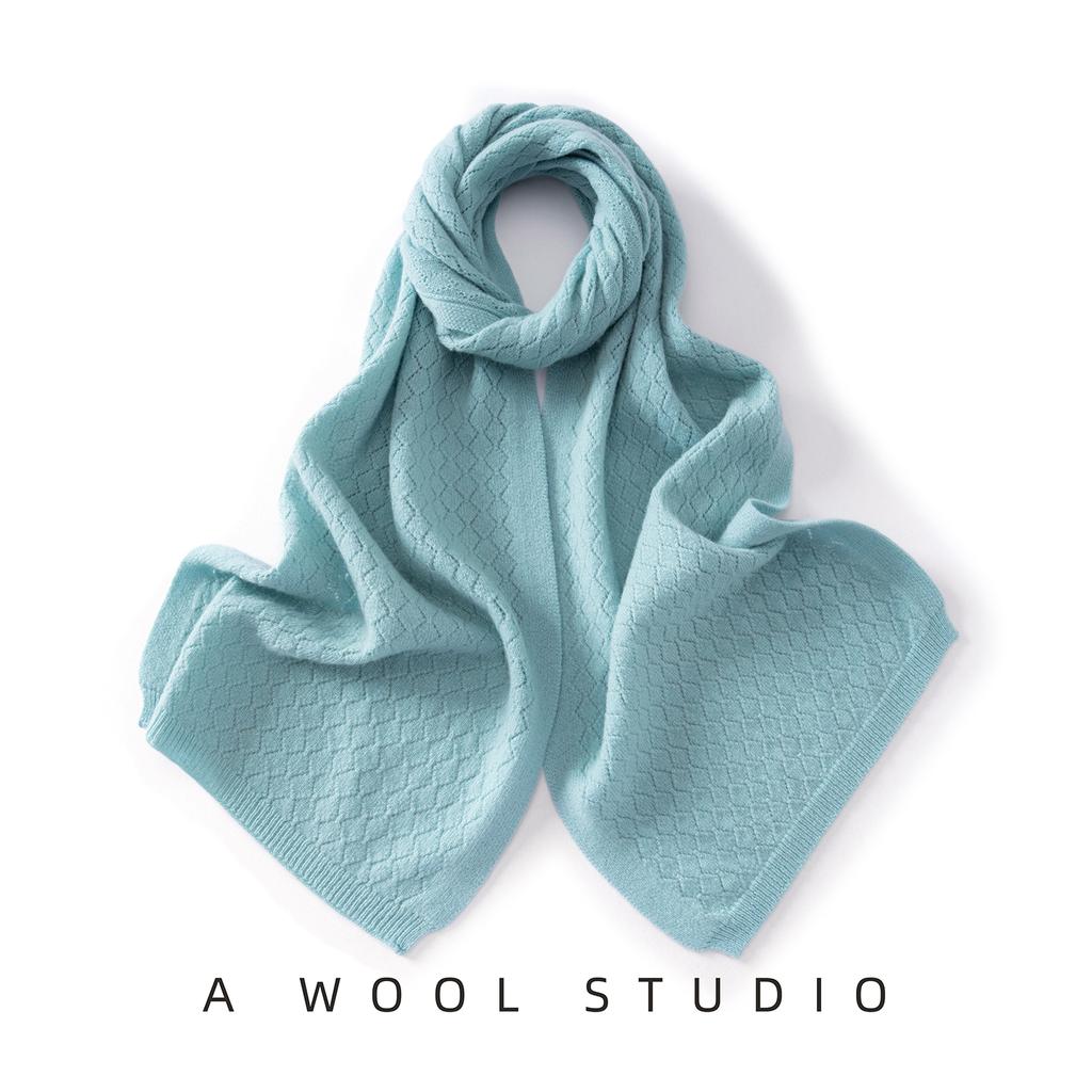 Women 100% Pure Wool Cable Knit Oversized Scarf Winter Warm Soft Stylish Versatile Lightweight Breathable Cold Weather Accessory