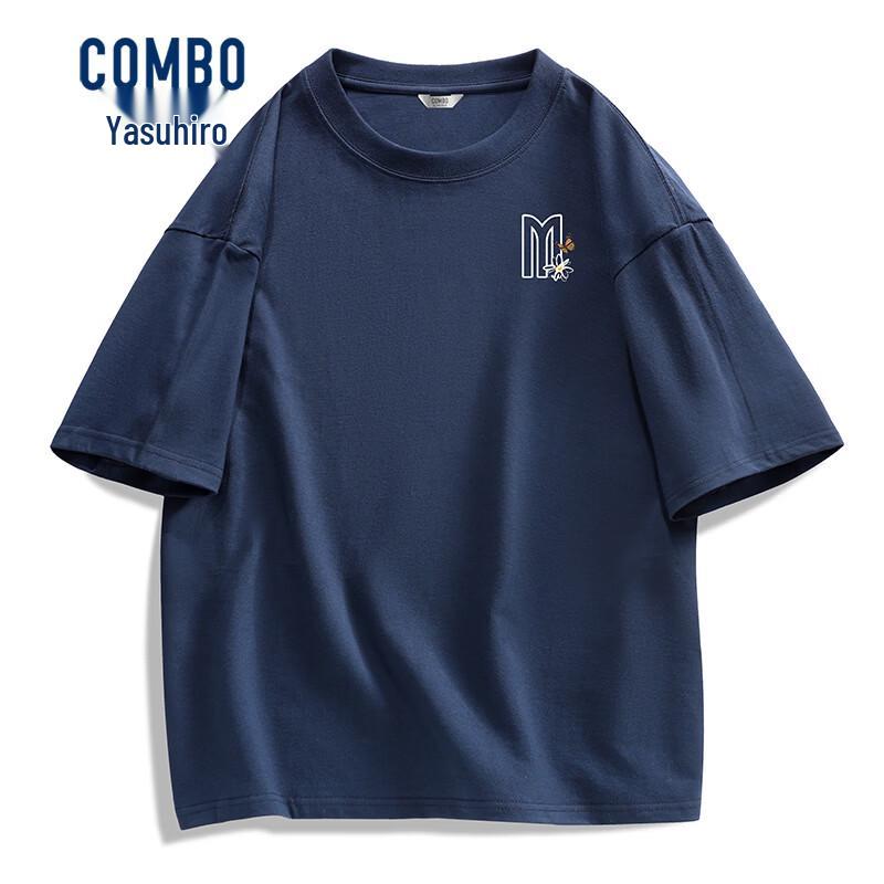 Kangbo Men s 100% Cotton Breathable Short Sleeve T-Shirt 175