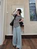 Summer Sexy One-Shoulder Striped Irregular Short-Sleeve Top for Women