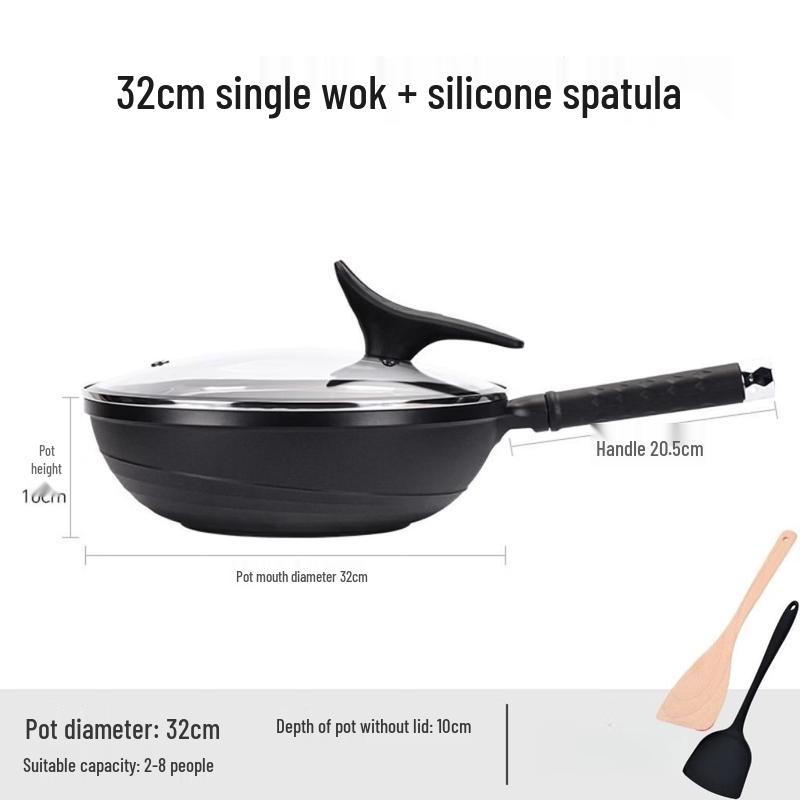 Zhi Shi Maifan-Stein Antihaft-Wok