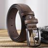 Retro Belt for Men Casual Business Simple Belt for Men Middle-aged and Young Men Fashionable Versatile Pin Buckle Belt