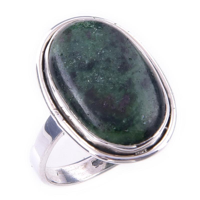 Ruby In Zoisite Handmade Lab-Created 925 Sterling Silver Jewelry Ring S.8 t6K30