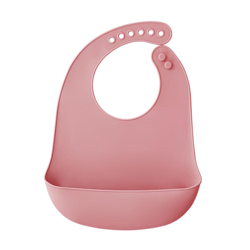 Silicone World Waterproof Silicone Bibs Baby Kids Stuff Kids Bib Aprons Girl Boy Adjustable Soft Silicone Bib Baby Feeding Stuff
