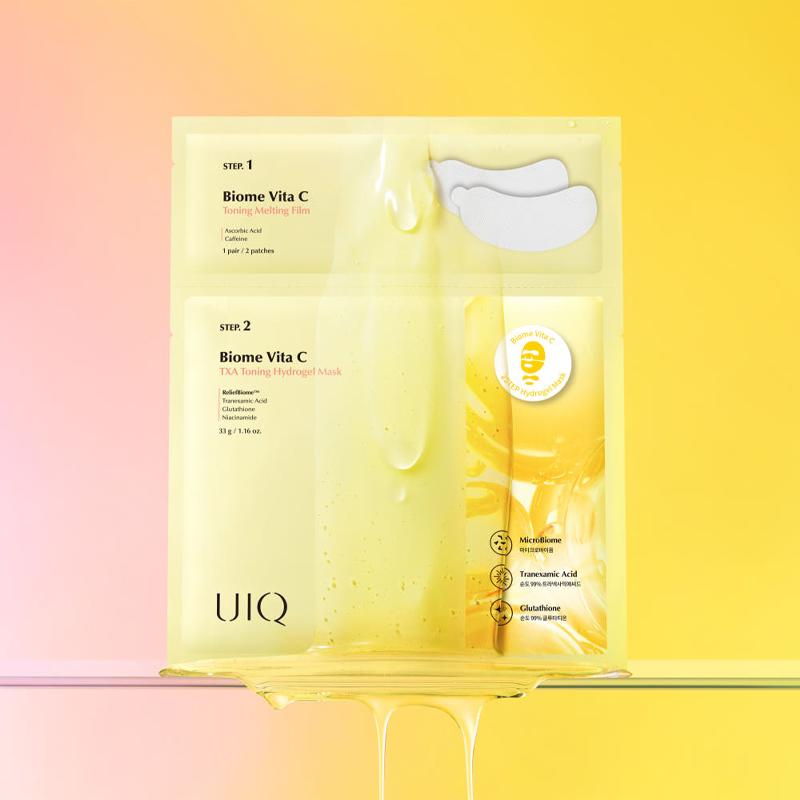 [UIQ] Biome Vita C 2STEP Hydrogel Mask 33g*5EA