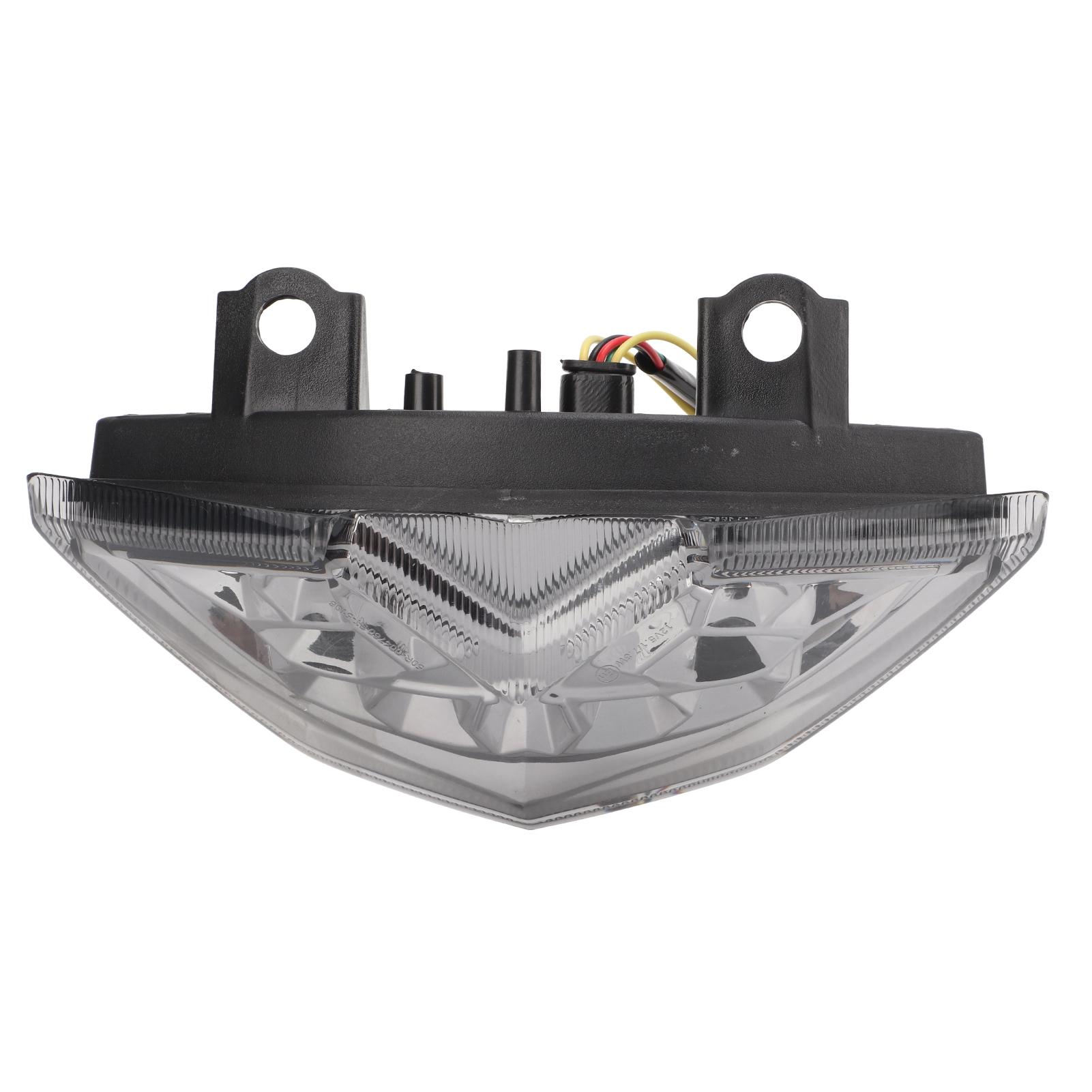 

Светодиодный задний фонарь для мотоцикла IP67 водонепроницаемый, высокая яркость, замена указателя поворота для Z1000 чёрный