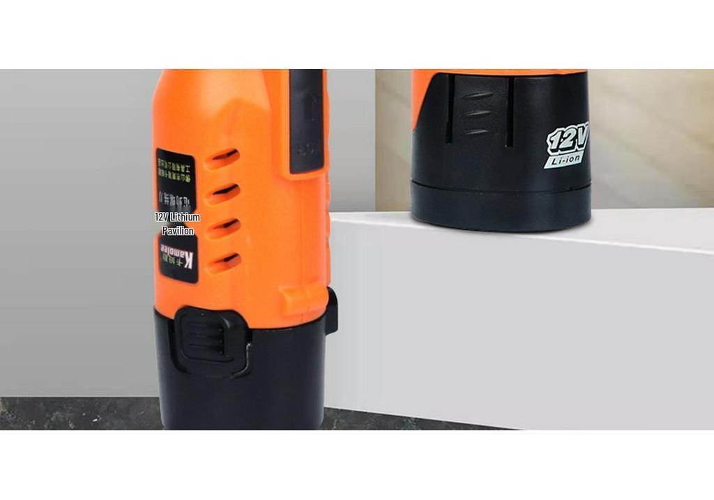 Cordless 12V Rechargeable Mini Electric Screwdriver with Lithium Battery