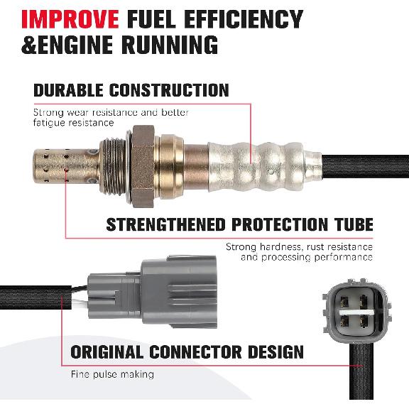O2 Oxygen Sensor Fit for Subaru Forester 05-10, Impreza 02-14, Legacy 04-12, Outback 01-12, Baja & for Mazda CX-5, CX-9 & for Saab 9-2X & for Scion